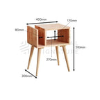 Minimalist Bedside Side Table Durable Accent Table For Living Room Bedroom Modern Practical Malaysia Export