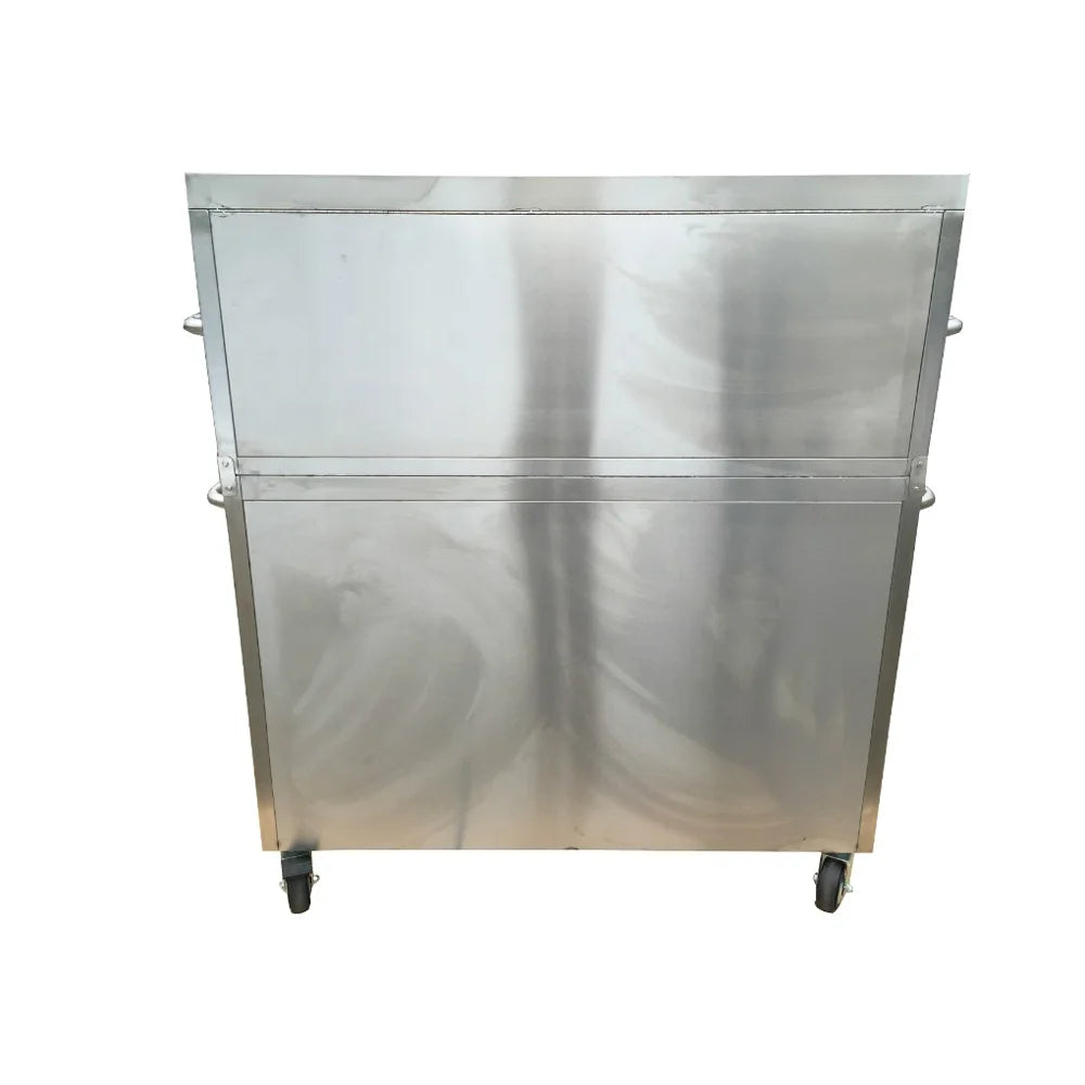 OEM ODM SS Tool Cabinet 54 Series Stainless Steel Tool Box Drawer Chest with Heavy Duty Casters for Workshop Garage