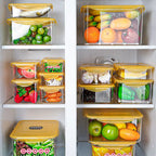 Factory Wholesale Plastic Airtight Food Storage Containers Kitchen Accessories Food Preservation Jars Fresh Keeping sealed Box