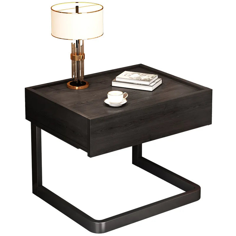 Contemporary Luxury Floating Bedside Table Modern Bedroom Furniture Convertible Living Room Cabinets for Home Use