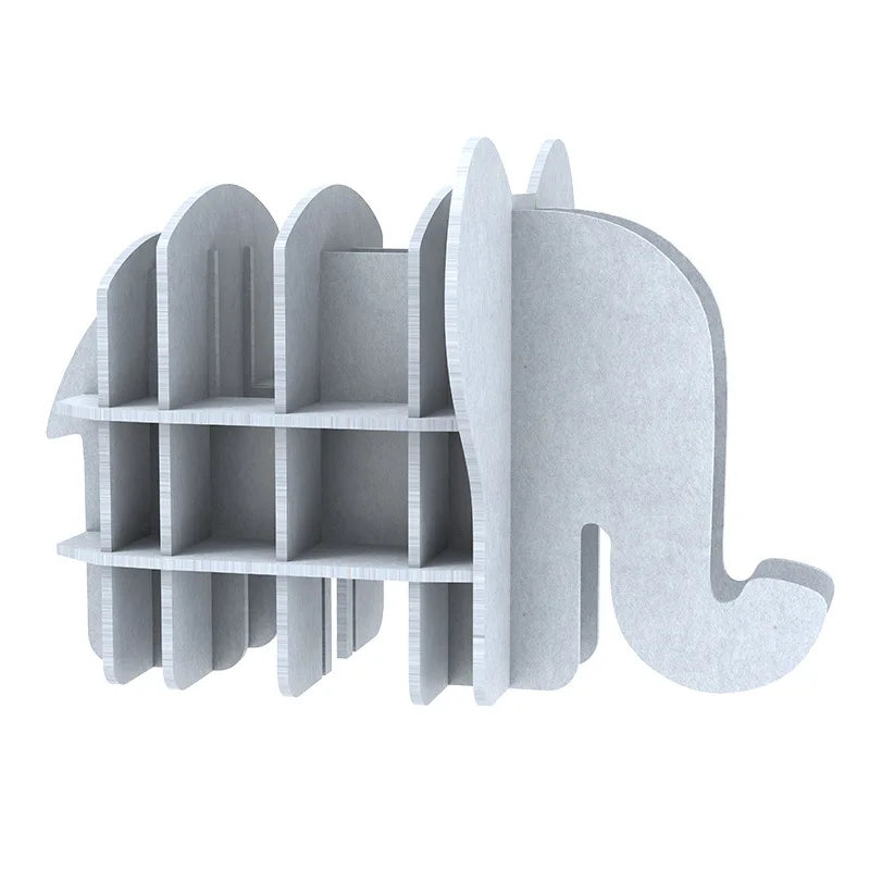 Foldable Sound-absorbing Felt Storage Case Rack Mini Desktop Organizer Tabletop Storage Organization for Office Home