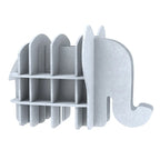 Foldable Sound-absorbing Felt Storage Case Rack Mini Desktop Organizer Tabletop Storage Organization for Office Home