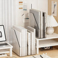 4-Piece Transparent PET Office Desktop Organizers - Ideal for Pens, Stationery, A4 Files & Document Storage Racks