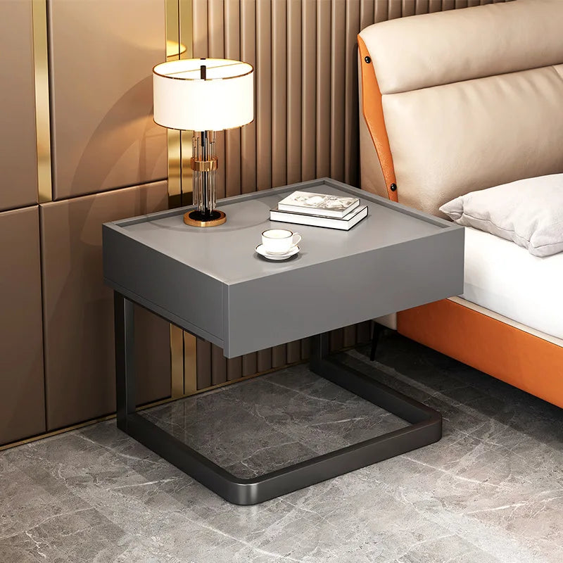 Contemporary Luxury Floating Bedside Table Modern Bedroom Furniture Convertible Living Room Cabinets for Home Use