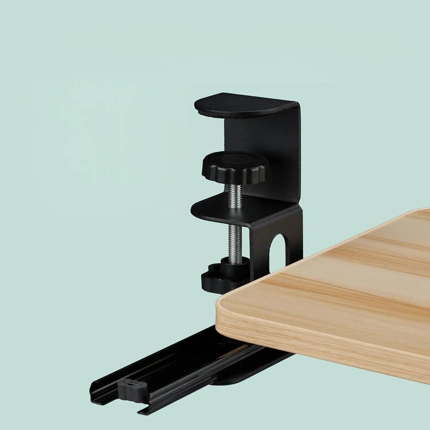 Sliding Keyboard Stand for storage mouse and keyboard Hot selling  Keyboard Tray Under Desk Extendable with Clamp Stable