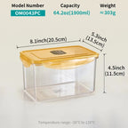 Factory Wholesale Plastic Airtight Food Storage Containers Kitchen Accessories Food Preservation Jars Fresh Keeping sealed Box