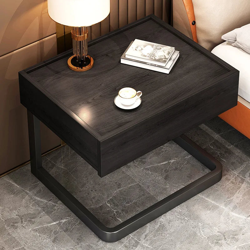 Contemporary Luxury Floating Bedside Table Modern Bedroom Furniture Convertible Living Room Cabinets for Home Use