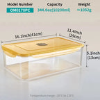 Factory Wholesale Plastic Airtight Food Storage Containers Kitchen Accessories Food Preservation Jars Fresh Keeping sealed Box