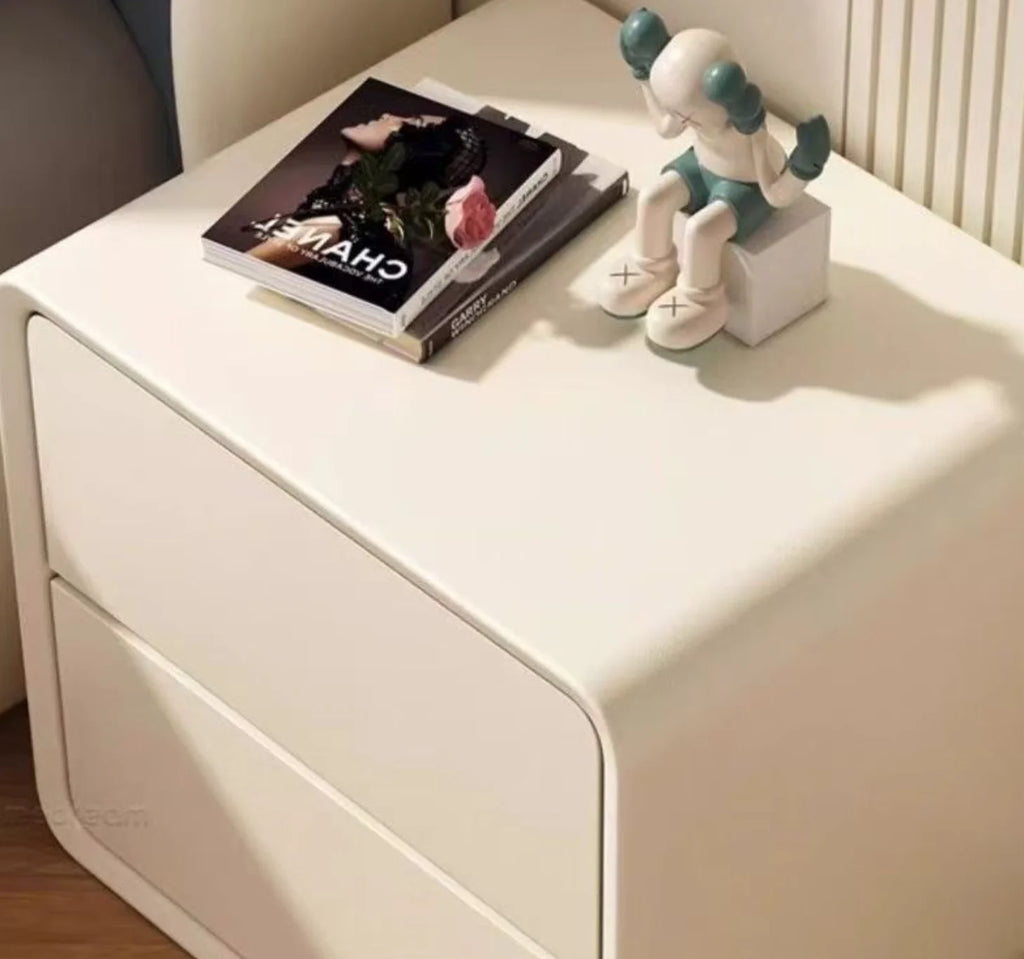 Modern Solid Wood Storage Cabinet New Design Bedside Bedside Table Apartment Bedroom Bedside Table