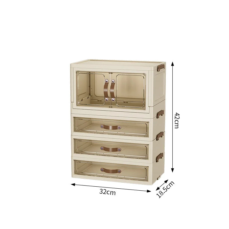 Desk Organizer, Plastic Desktop Organizer with Pencil Holder and Sticky Note Tray, Office Stationery Supplies Organizers