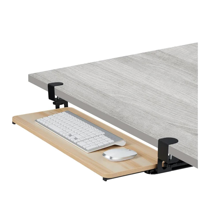 Sliding Keyboard Stand for storage mouse and keyboard Hot selling  Keyboard Tray Under Desk Extendable with Clamp Stable