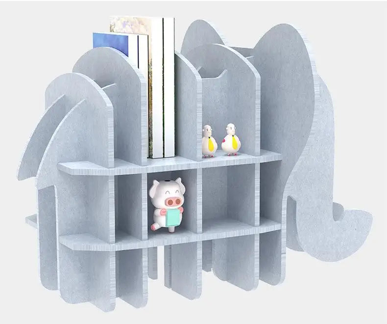 Foldable Sound-absorbing Felt Storage Case Rack Mini Desktop Organizer Tabletop Storage Organization for Office Home