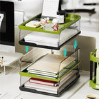 Modern Convenient Multifunctional Office Desk Stationery and Book Storage Rack Desktop File Storage Box