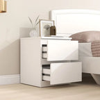 Factory Wooden MDF Night Stand Table De Nuit Muebles Para La Casa Nightstand Set 2 Mesitas De Noche