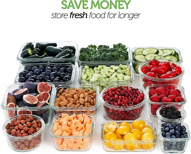 Kitchen Hermetic Glass Lunch Box Set Kitchen Containers Storage Airtight Food Storage Storage Containers for Food