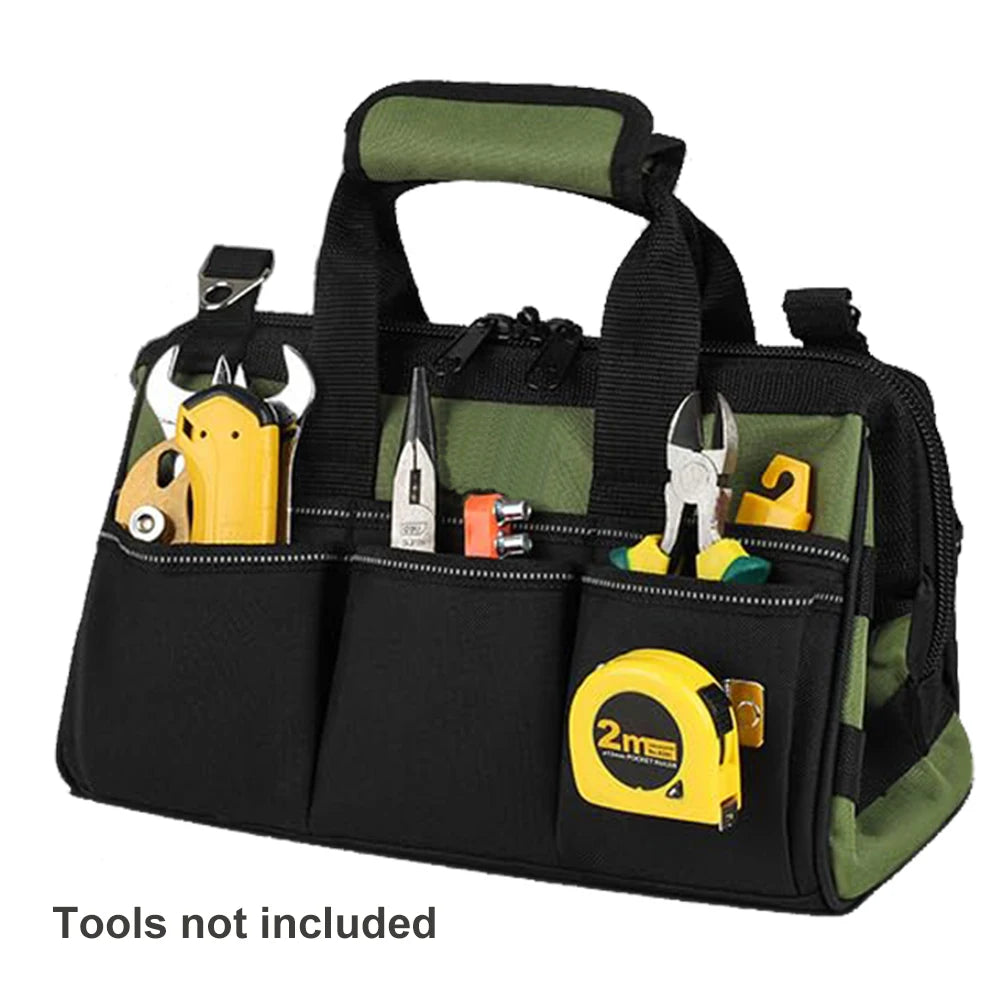 Portable Tool Box Organizer Storage, Large Tool Bag, 16-Pocket,Heavy Duty Tactical Toolbag with Big Zipper, Travel Carry Toolbox