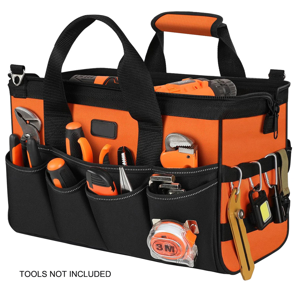 Customized Portable Tool Box Organizer Storage, Large Tool Bag,Heavy Duty Tactical Toolbag with Big Zipper, Travel Carry Toolbox