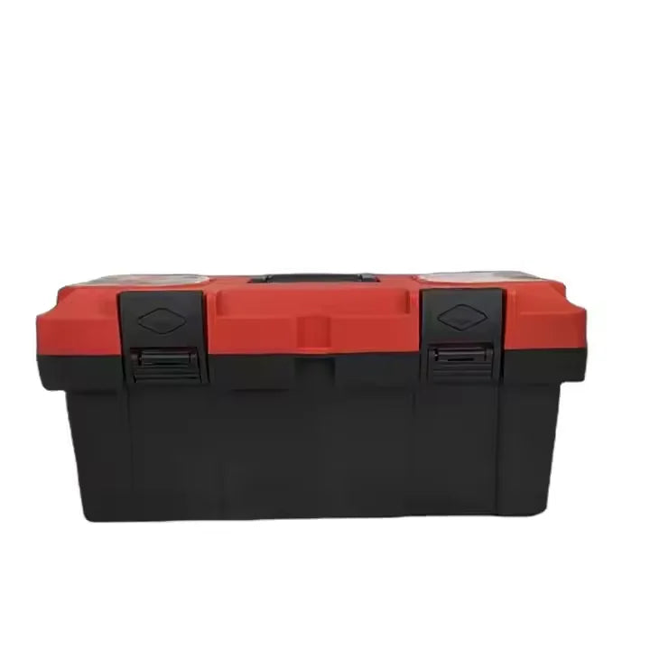 Portable Multi-compartment Plastic Suitcase Plastic Machinery Accessories Packaging Case PP Tool Box
