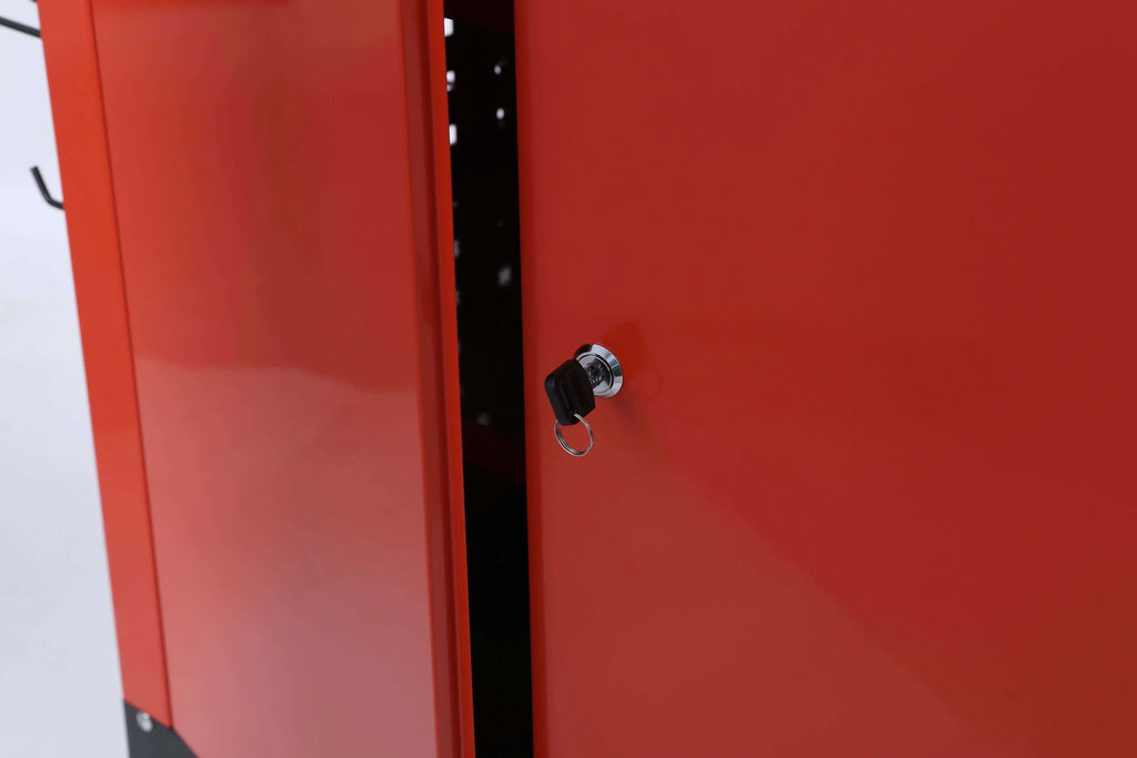 Maorong High Quality Custom Red Roller Tool Storage Cabinet OEM/ OBM Lockable Waterproof Anti-Theft