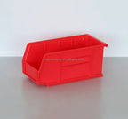 Industrial Plastic Stacking Large Load Capacity Rectangle Nut Bolt Small Part Storage Office Warehouse Storage Boxes and Bins