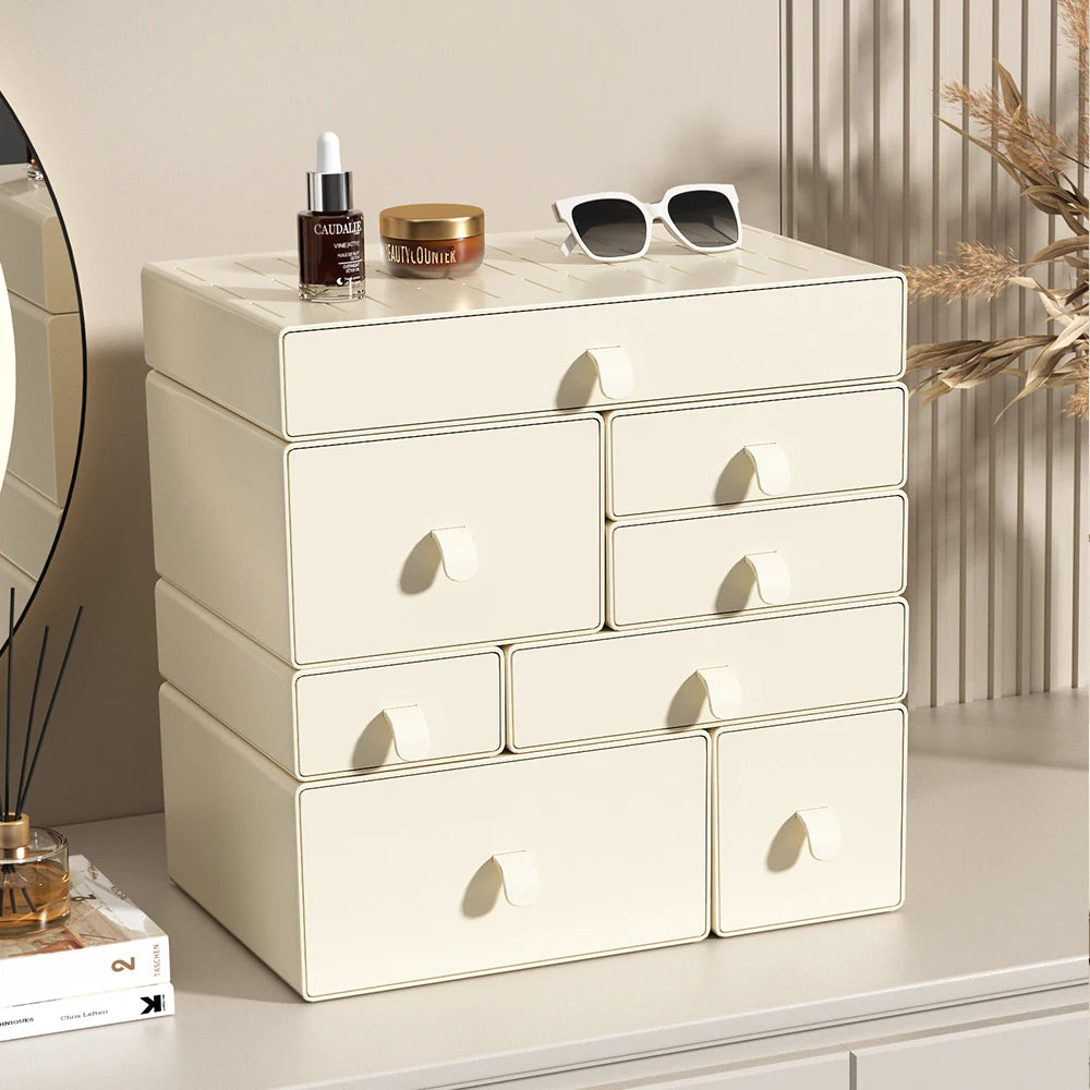 Hot Sale Stackable Plastic Drawer Parts Desktop Storage Boxes Sundries Organizer Storage Box for Home&Office