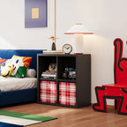 Modern Metal Steel Nightstand, Bedroom Bedside Table with Storage Drawer and Open Shelf