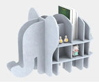 Foldable Sound-absorbing Felt Storage Case Rack Mini Desktop Organizer Tabletop Storage Organization for Office Home