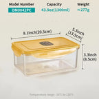 Factory Wholesale Plastic Airtight Food Storage Containers Kitchen Accessories Food Preservation Jars Fresh Keeping sealed Box