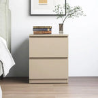 Factory Wooden MDF Night Stand Table De Nuit Muebles Para La Casa Nightstand Set 2 Mesitas De Noche