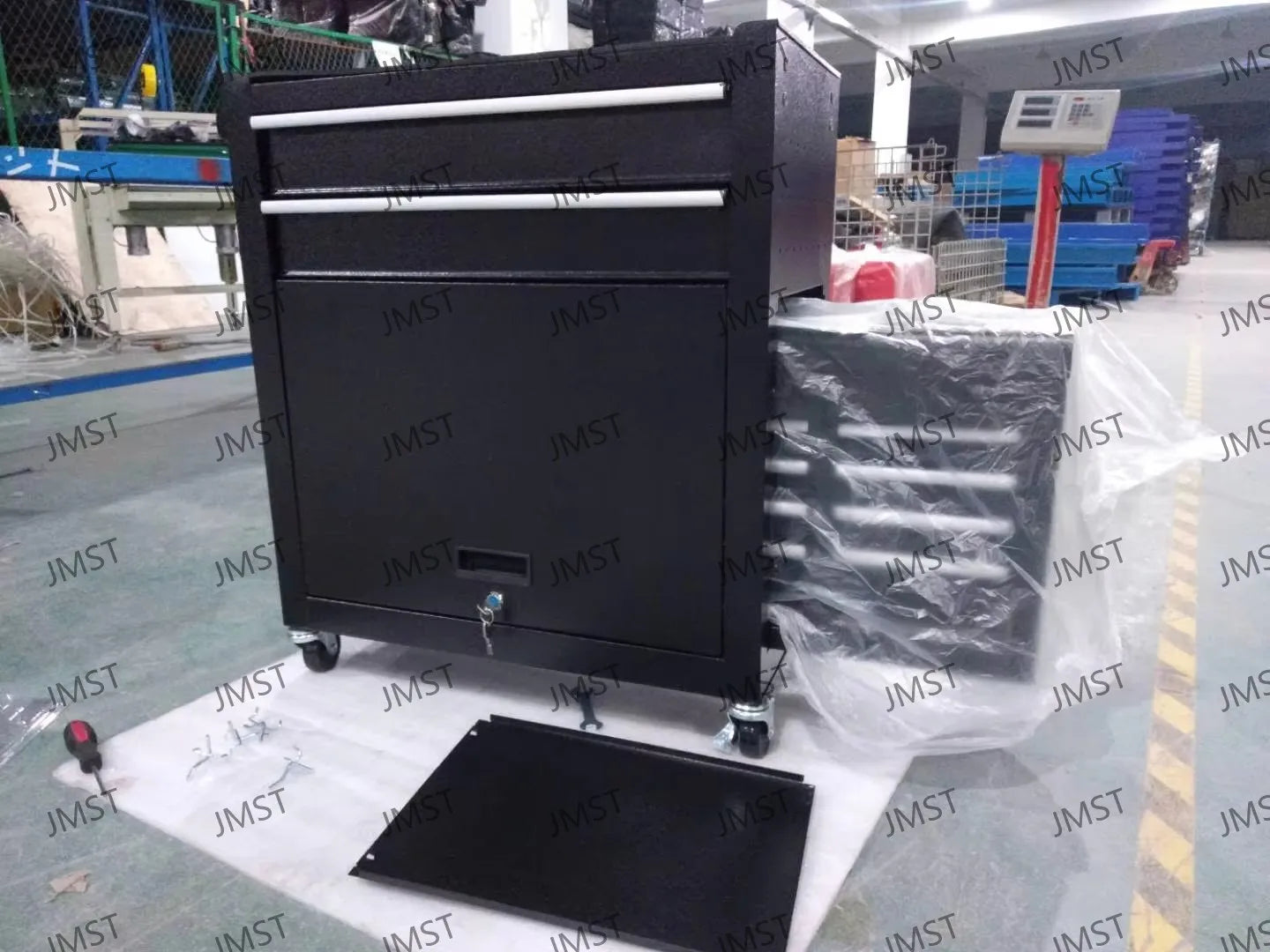 CE Certified 8-Drawer Metal Rolling Tool Box and Cabinet with Combination Lock Iron Tool Storage Trolley Cart OEM Customizable