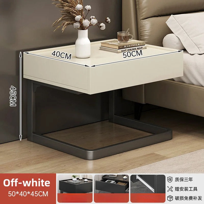 Contemporary Luxury Floating Bedside Table Modern Bedroom Furniture Convertible Living Room Cabinets for Home Use