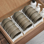 Wholesale Dish Storage for Home Kitchen Plastic Dish Drain Rack Plate Storage Rack Drying Storage Rack