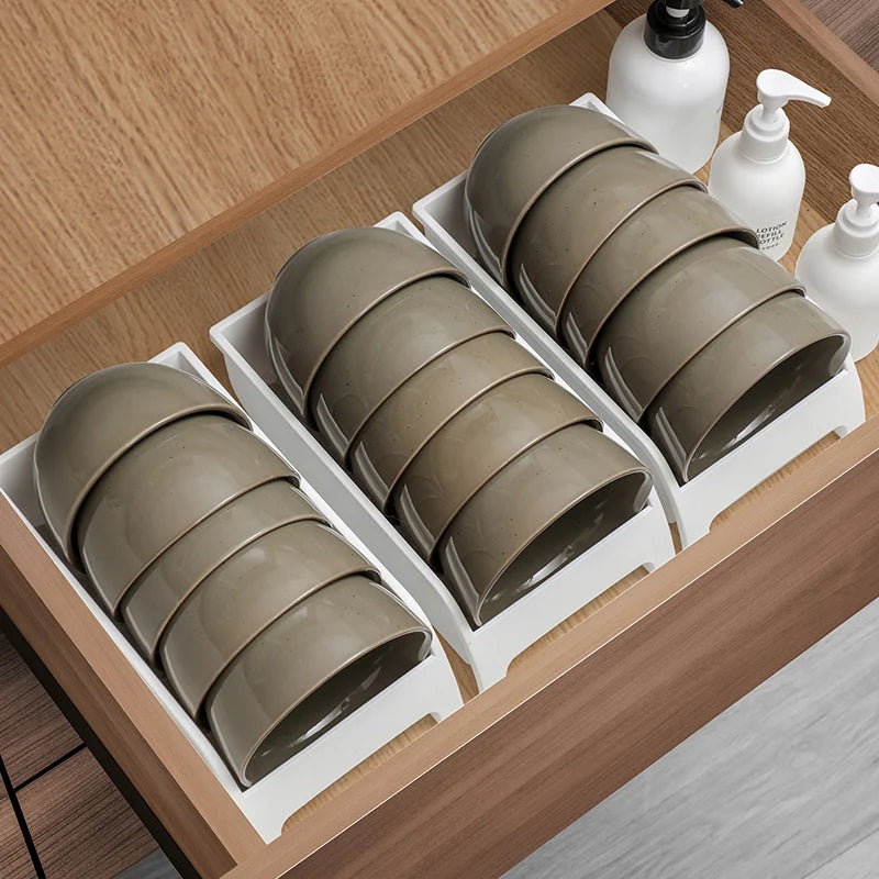 Wholesale Dish Storage for Home Kitchen Plastic Dish Drain Rack Plate Storage Rack Drying Storage Rack