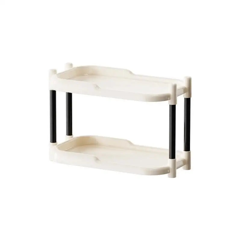 Wholesale Versatile Adjustable Desktop Multi-Layer Stackable Storage Rack Desk Stationery Cosmetics Stand for Living Room