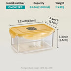 Factory Wholesale Plastic Airtight Food Storage Containers Kitchen Accessories Food Preservation Jars Fresh Keeping sealed Box