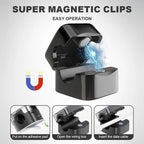 Magnetic Cable Clip Cable Holder Adhesive Wire Keeper Cord Cable Organizer Usb Charging Line Winder for Office Desktop Ome