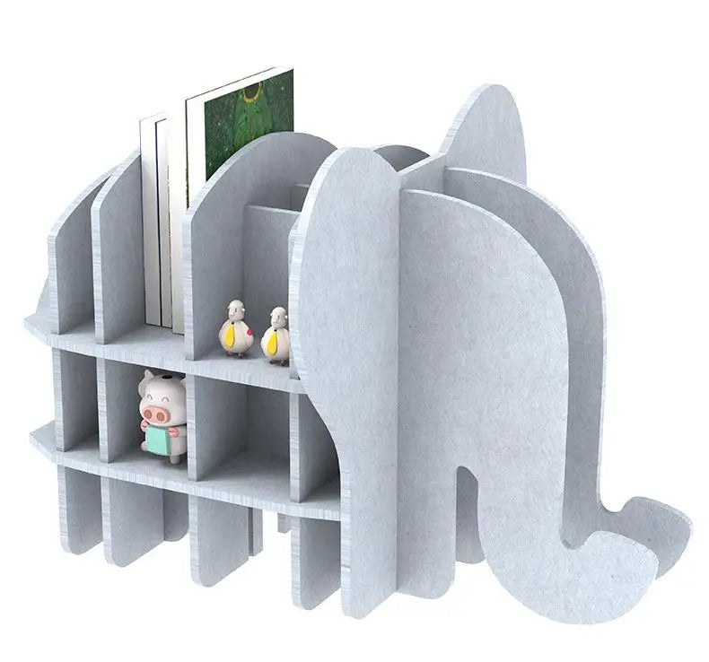 Foldable Sound-absorbing Felt Storage Case Rack Mini Desktop Organizer Tabletop Storage Organization for Office Home