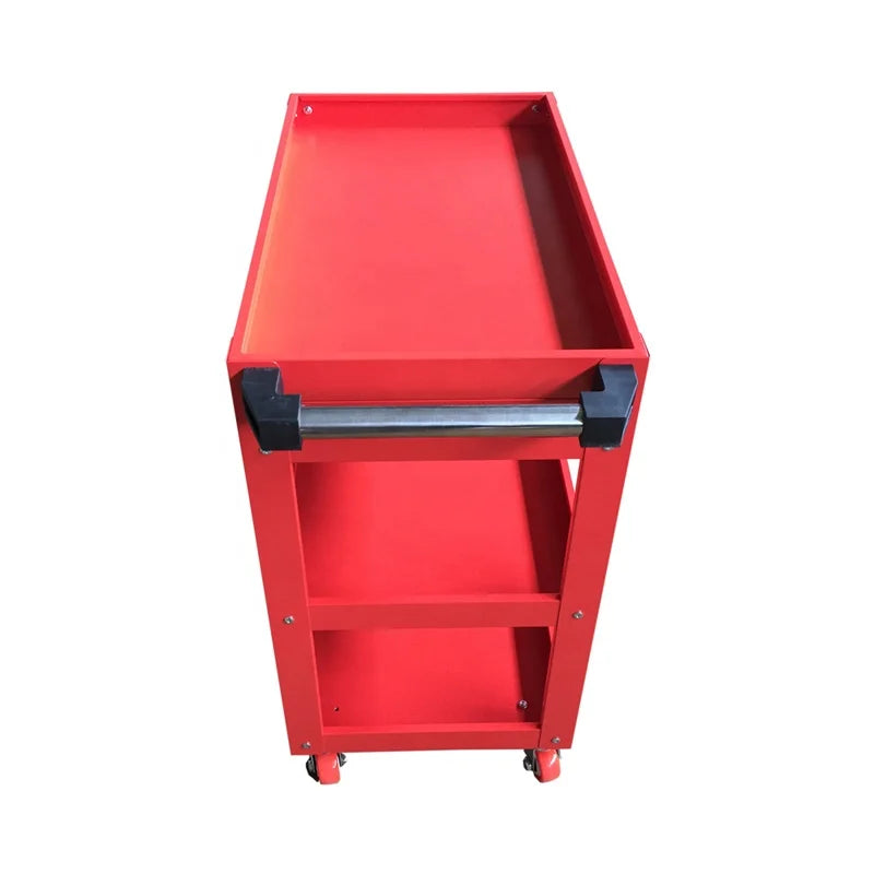 Mechanic Utility Cart  Tool Trolley Set Tool Cabinet With 3 Tier Shelf