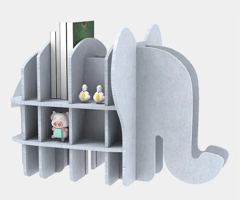 Foldable Sound-absorbing Felt Storage Case Rack Mini Desktop Organizer Tabletop Storage Organization for Office Home