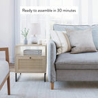 Gloss White Modern Luxury Nightstand Drawer Bedside Table for Bedroom Wholesale Furniture