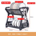 Hot Product Kitchen Dish Storage Rack Table Top Drain Bowl Rack Put Tableware Kitchen Storage Rack