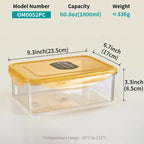 Factory Wholesale Plastic Airtight Food Storage Containers Kitchen Accessories Food Preservation Jars Fresh Keeping sealed Box