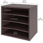 Hot Sales Wooden Space Saving Design Desktop Organizer Wooden Paper Office Supplies Desk Organizer Office Desk Organizer