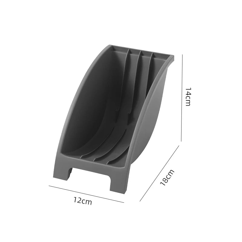 Wholesale Dish Storage for Home Kitchen Plastic Dish Drain Rack Plate Storage Rack Drying Storage Rack