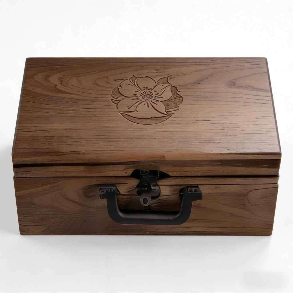 High-Quality Wooden Tool Storage Box in Rectangle Shape, Durable and Stylish Design, Bio-Degradable