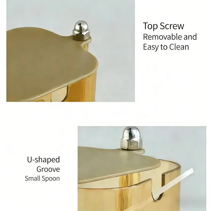 Quality Upgraded Multi-layer Rotating Plastic Spice Rack with Spoons Kitchen Condiment Storage Box Seasoning Organizer Container