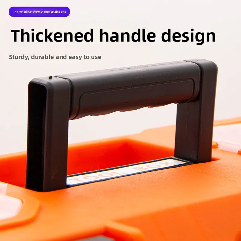 Luwei Extra Large Multi-Layer Portable Repair Toolbox High Capacity Electrician Storage Case Customizable ODM Toolbox