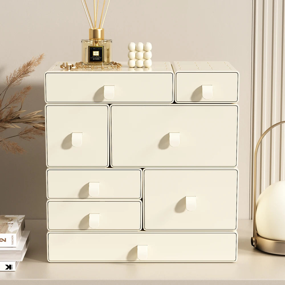 Hot Sale Stackable Plastic Drawer Parts Desktop Storage Boxes Sundries Organizer Storage Box for Home&Office