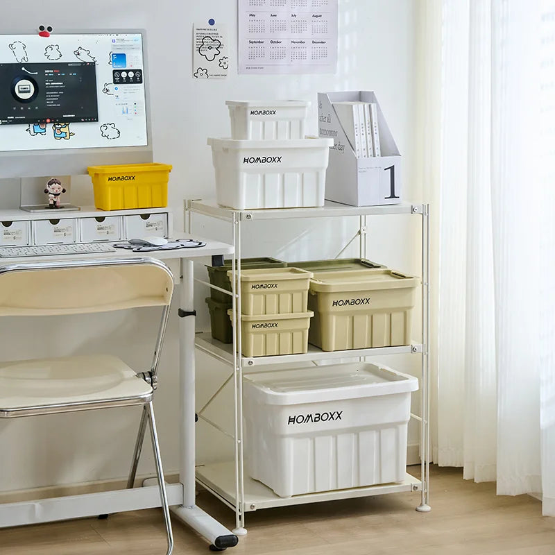 Wholesale Factory Direct Rectangle Sundries Storage Box Stackable Durable Storage Organizers in Living Room