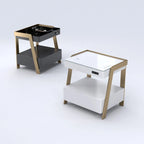 Wholesale Modern Intelligent Charging Bedside Table Multi-functional Bedside Table Side Table Drawers for Living Room Bedroom